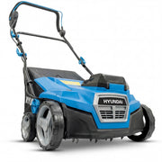 Hyundai 38cm / 15" 2-in-1 Cordless Scarifier & Aerator, 40V (2x20V) Brushless, 45L Collection Bag | HY40CSC38