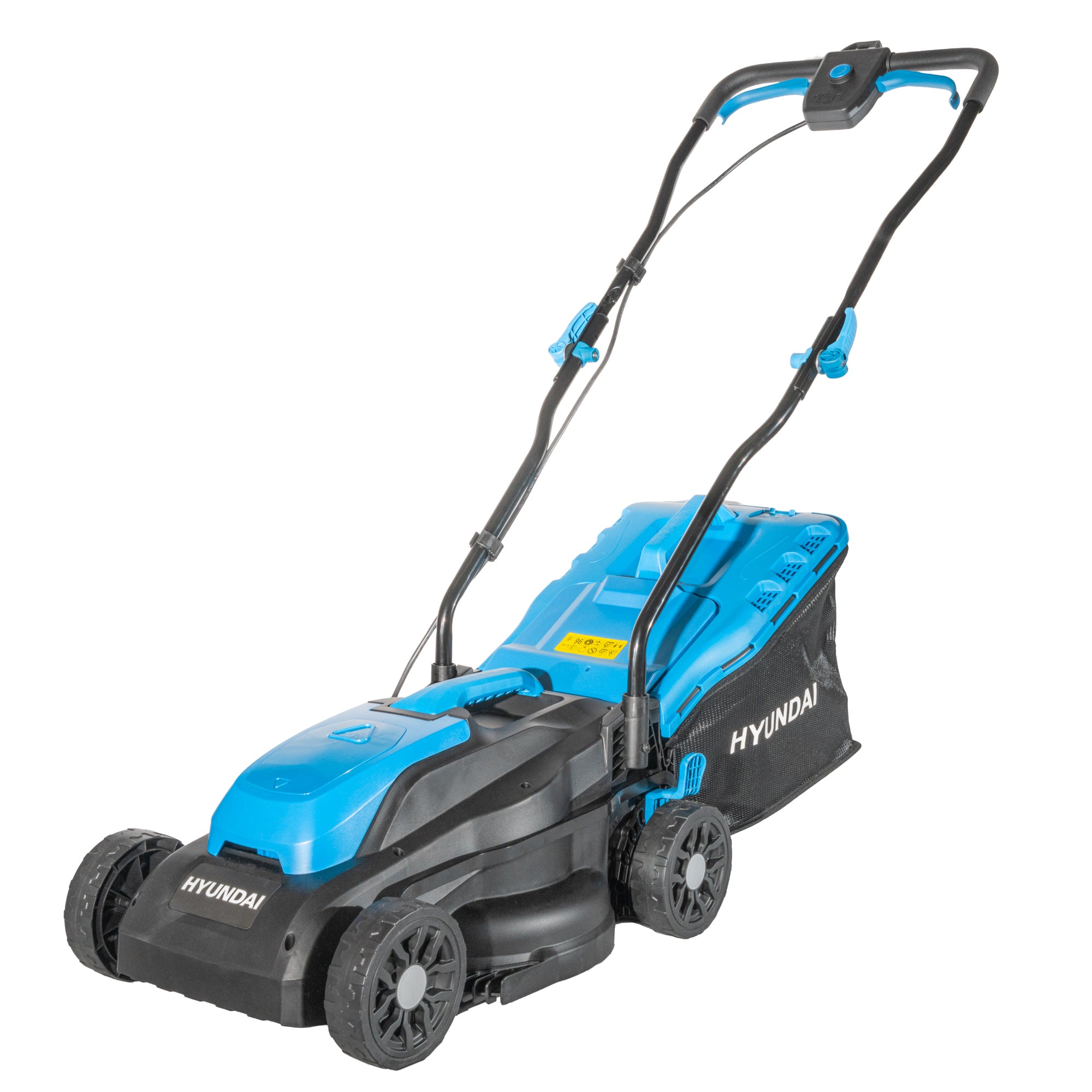 Hyundai 33cm / 13" 20V Brushless Cordless Lawnmower, 40min Runtime, 32L Collection Bag | HY20CLM33