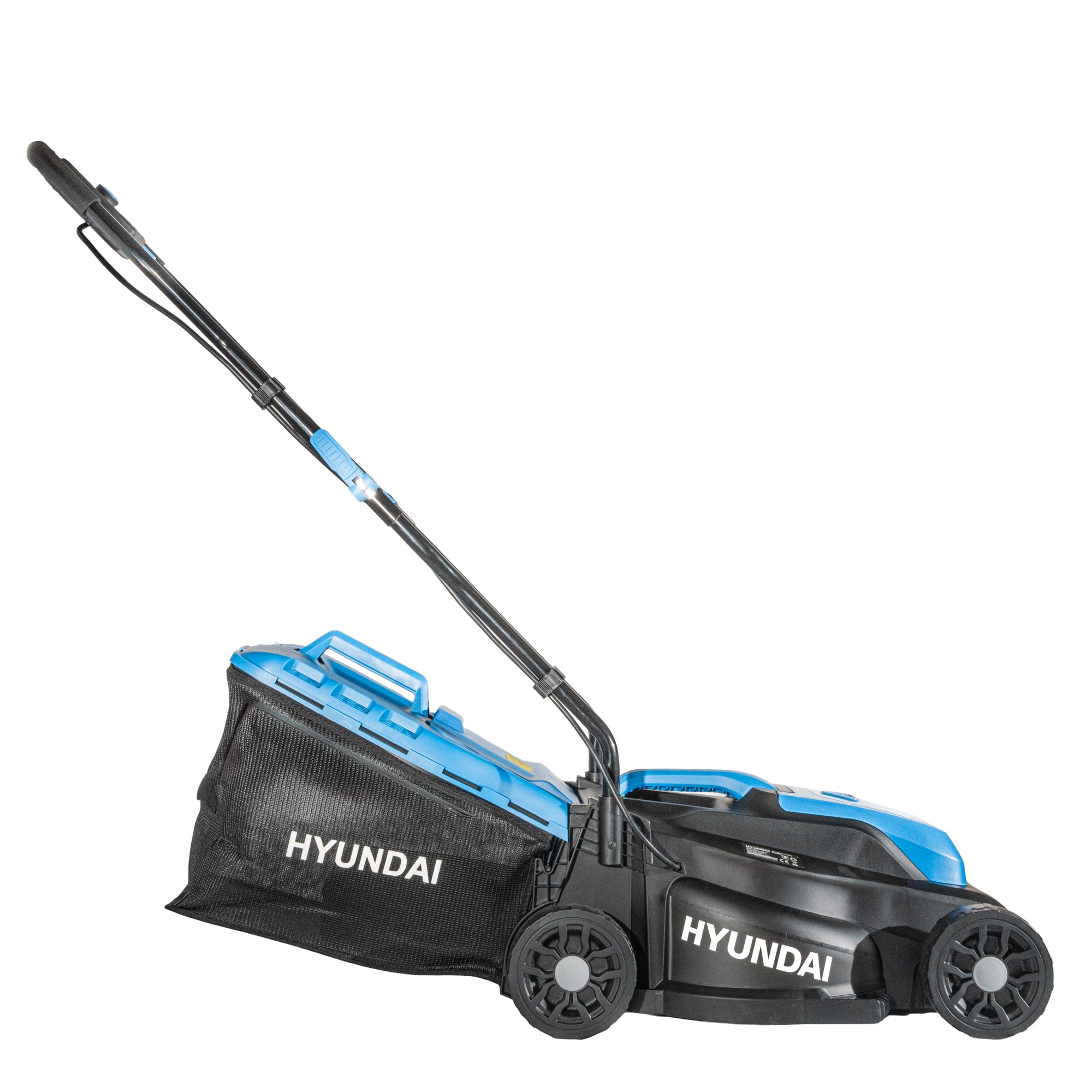 Hyundai 33cm / 13" 20V Brushless Cordless Lawnmower, 40min Runtime, 32L Collection Bag | HY20CLM33