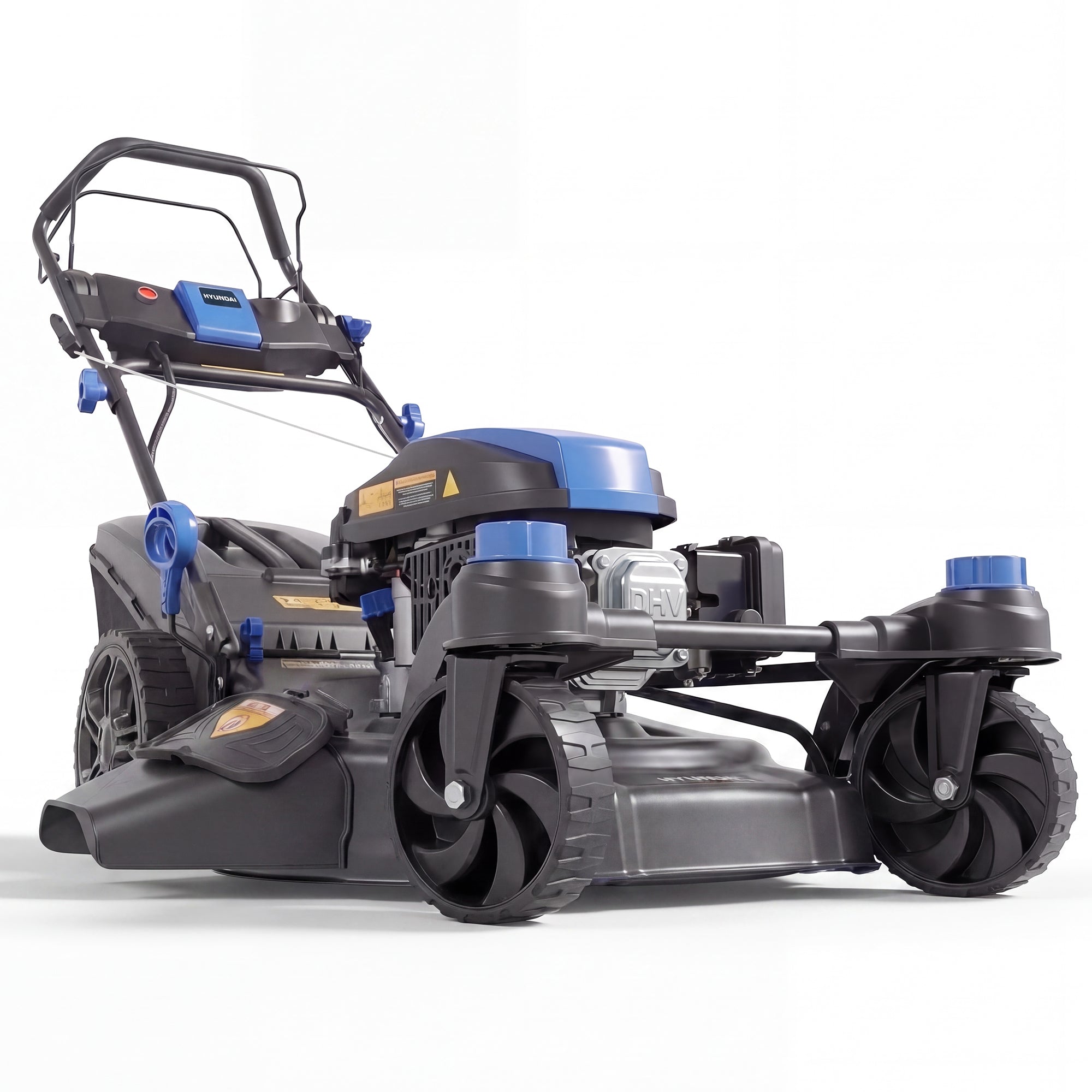 Hyundai 20" / 51cm Zero Turn Self-Propelled Petrol Lawnmower, Electric Start, 196cc | HYM20200SPEZX