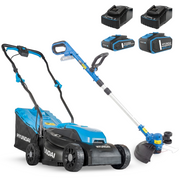 Hyundai 20V 33cm Lawnmower and 30cm Grass Trimmer Kit