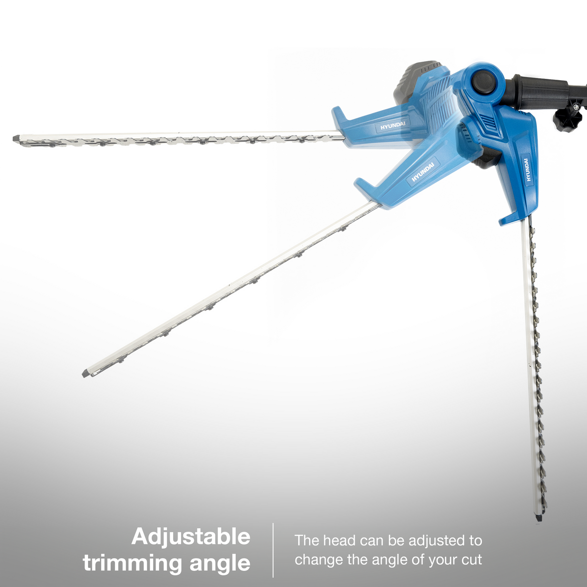 Hyundai 20V Pole Hedge Trimmer and Pole Saw Kit