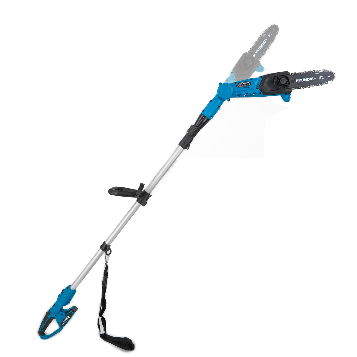 Hyundai 20V Pole Hedge Trimmer and Pole Saw Kit