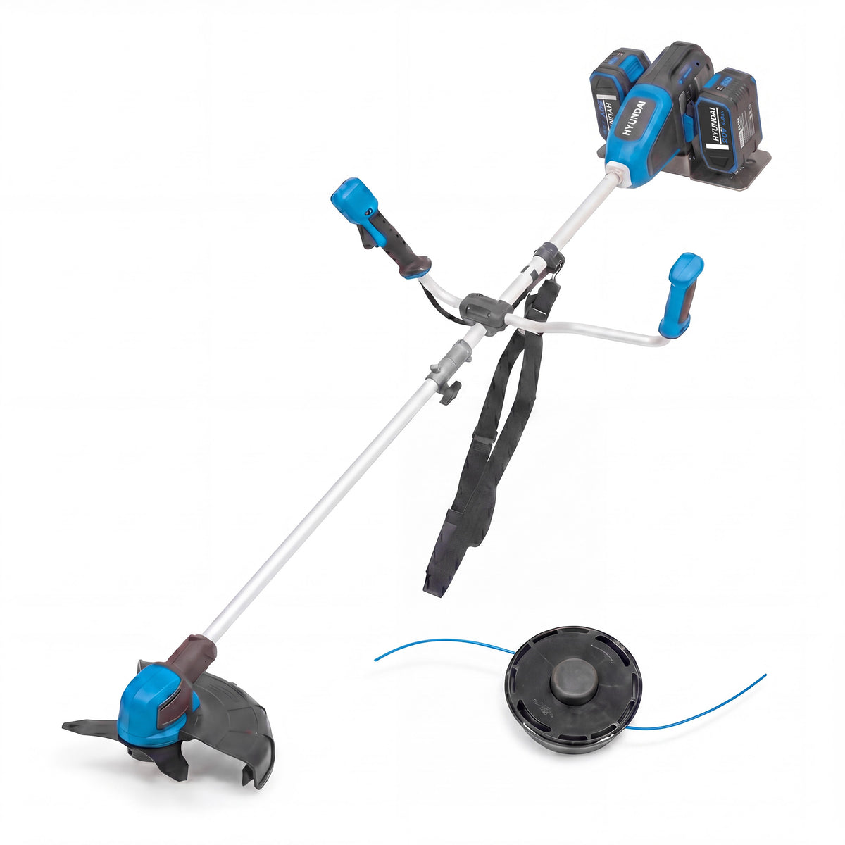 Hyundai 2x20V 14in Brushless Chainsaw and Brush Cutter Kit