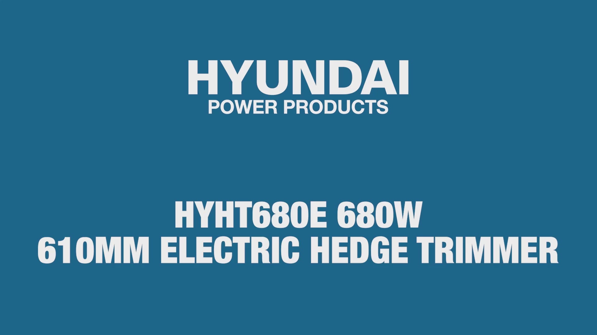 Load video: The HYHT680E in use and demonstration video