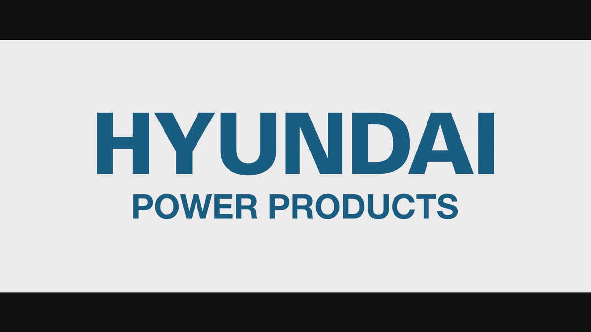 Load video: Hyundai 44cm / 17" Petrol Scarifier, Recoil Start, 223cc | HYSC225X