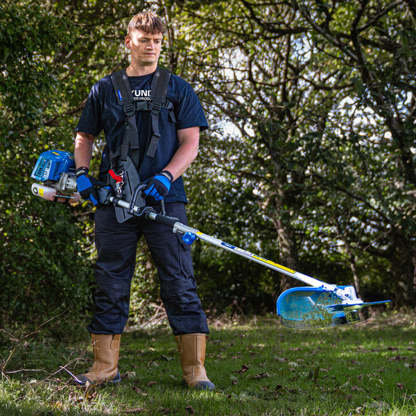 A powerful brushcutter attachment