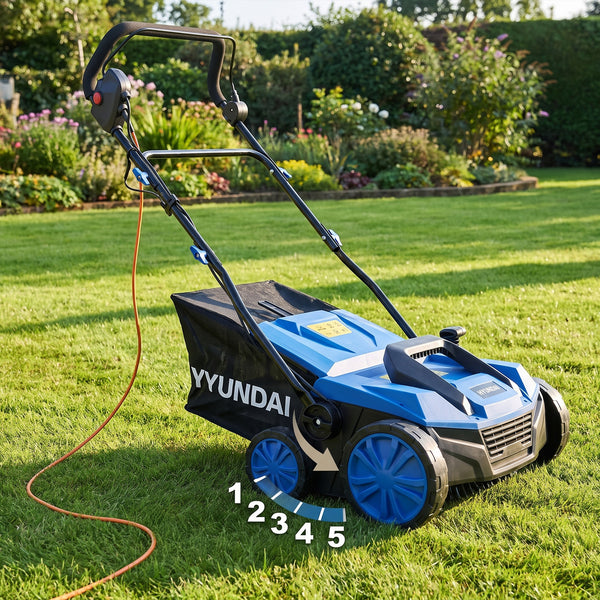 Adjustable sweeping heights