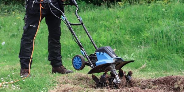 Use a Hyundai Tiller to remove unwanted growth and weeds